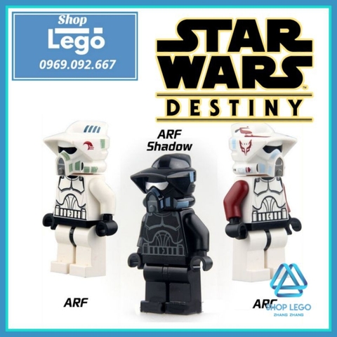 Xếp hình Star Wars ARF Shadow Clone Trooper Lego Minifigures POGO PG8004
