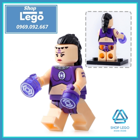 Xếp hình Green Lantern Star Sapphire Saint Walker Black Hand Jessica Cruz Lex Luthor Lndigo Lego Minifigures Xinh X0183