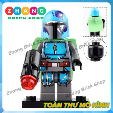 Xếp hình Star Wars Rey
 - Boba Fett
 - Ben Kenobi 
 - Jango Fett
 - Mandalorian Warrior Lego Minifigures G G0102