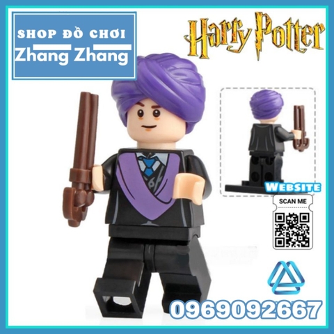 Xếp hình mô hình Harry Potter gồm Dumbledore - Hermione - Quirrell - Filch - Ron Lego Minifigures WM6047