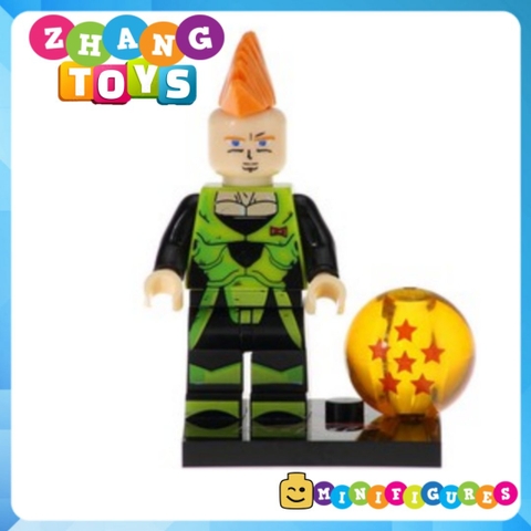 Xếp hình 7 viên ngọc rồng Dragon Ball Zamasu Android 13 Dyspo Kaio Shin Bills Majin Boo Lego Minifigures Kopf KF6036