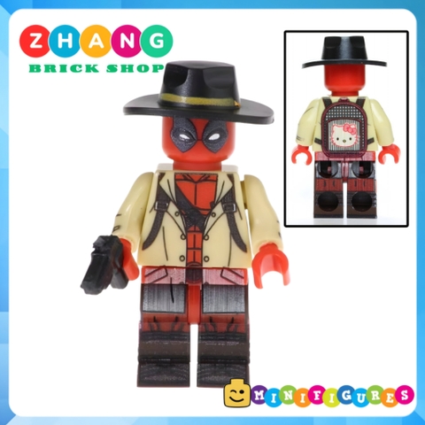 Xếp hình Deadpool - Wolverine - Groot - Rocket Raccoon - Carnage Lego Minifigures POGO PG8159