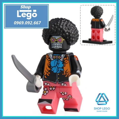 Xếp hình One Piece Nico Robin - Franky - Trafalgar - Sabo - Shanks
- Nami - Ace
- Brook Lego Minifigures Koruit KT1013