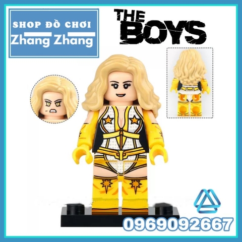 Đồ chơi xếp hình The Boys Homelander Starlight Soldier Boy Stormfront A-Train Queen Maeve Minifigures Xinh X0337