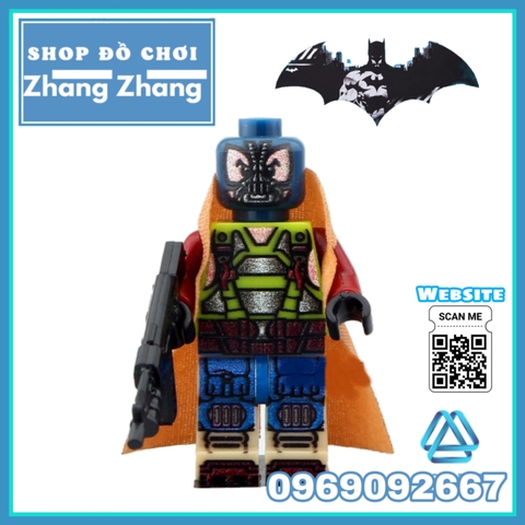 Xếp hình The Flash Atom Lightning Arkham Knight Bane Cosmic Boy DC Comics Lego Minifigures Xinh X0119