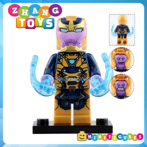 Xếp hình Tuyển tập Iron-man Thanos Warmachine  mk1 Lego Minifigures xinh X0252