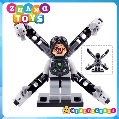 Xếp hình Scarlet Spider Woman SpiderMan Iron Spider Doc Ock Green Goblin Noir Home Coming Lego Minifigures Xinh X0107