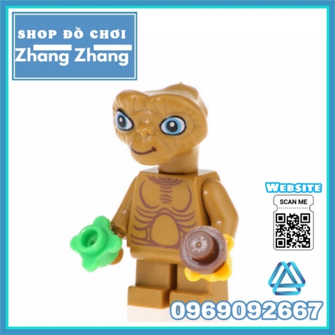 Đồ chơi xếp hình Sinh vật ngoài hành tinh E.T The Extra Terrestrial Minifigures Kopf KF814