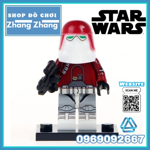 Xếp hình Star Wars Mace Windu Luminara Darth Malgus  Naboo Guard Jango Fett Trooper Lego Minifigures Pogo PG8095