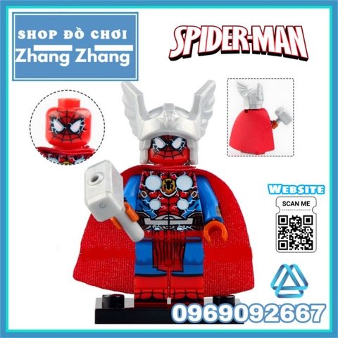 Đồ chơi xếp hình người nhện Spider Man Minifigures Xinh X0281