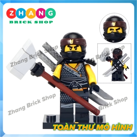 Xếp hình Ninjago Master Spinjitzu Harumi Samurai X Lego Minifigures LELE A001-008