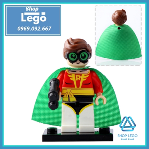 Xếp hình Batman Robin James Gordon Penguins đại chiến Lego Minifigures POGO PG8046