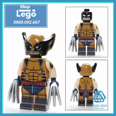 Xếp hình Batman Dealpool Wolverine Lego Minifigures Pogo PG8204