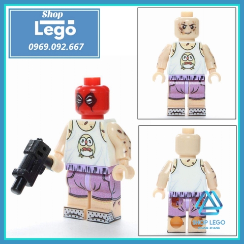 Xếp hình Batman Dealpool Wolverine Lego Minifigures Pogo PG8204
