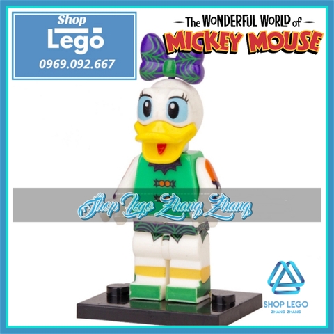 Xếp hình Vịt Donald và chuột micky và thú Ariel Lego Minifigures POGO PG8225