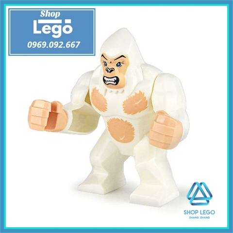 Xếp hình thế giới động vật Báo đốm Hổ vằn Nai sừng tấm bò sữa Lego Minifigures JM001