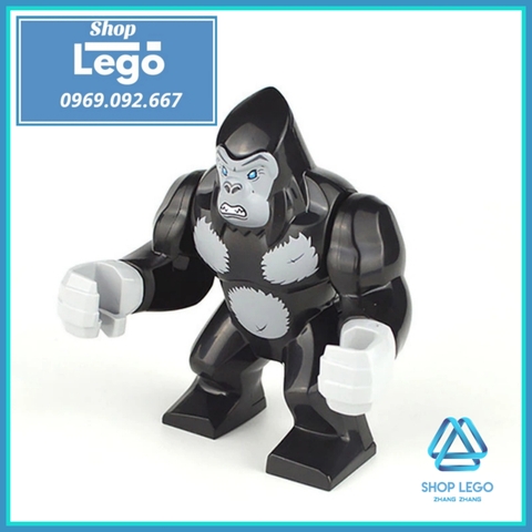 Xếp hình thế giới động vật Báo đốm Hổ vằn Nai sừng tấm bò sữa Lego Minifigures JM001