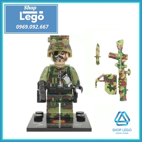 Xếp hình lính đặc nhiệm biệt kích rừng Falcon Columbia Lego Minifigures Sembo SB11101