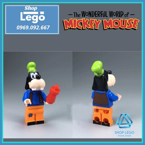 Xếp hình Chuột Micky và vịt Donald trong phim hoạt hình Lego Minifigures Q6584