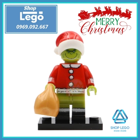 [FREESHIP MAX] Đồ chơi Xếp hình Giáng sinh Merry Christmas Mickey - Minnie - Angel - Stitch - Sonic - Santa Claus Minifigures WM6076 [Shop Đồ Chơi Zhang Zhang]