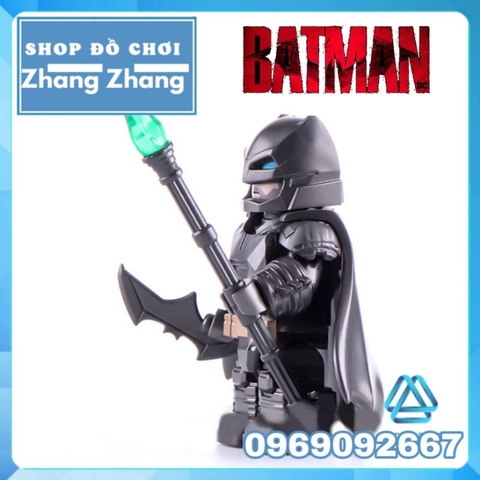 Đồ chơi xếp hình Armored Batman vs super man Người dơi đại chiến siêu nhân Minifigures WM2388