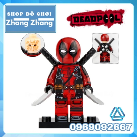 Đồ chơi xếp hình Bộ sưu tập Deadpool X-men X-Force Gwenpool Minifigures Xinh X0302