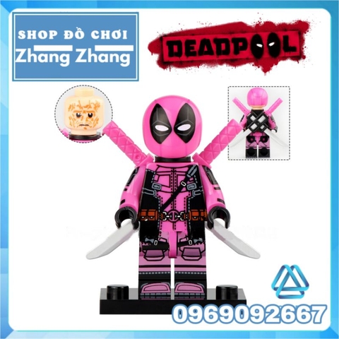 Đồ chơi xếp hình Bộ sưu tập Deadpool X-men X-Force Gwenpool Minifigures Xinh X0302