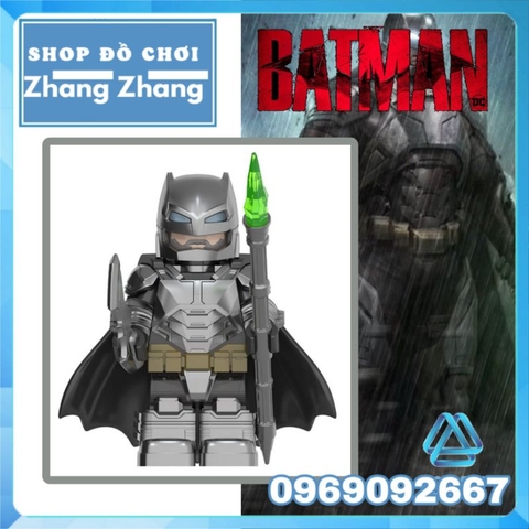 Đồ chơi xếp hình Armored Batman vs super man Người dơi đại chiến siêu nhân Minifigures WM2388-A
