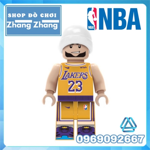 Đồ chơi xếp hình ngôi sao bóng rổ NBA giải vô địch Mỹ Lebron James - James Harden - Kyrie Irving - Jalen Green M8031