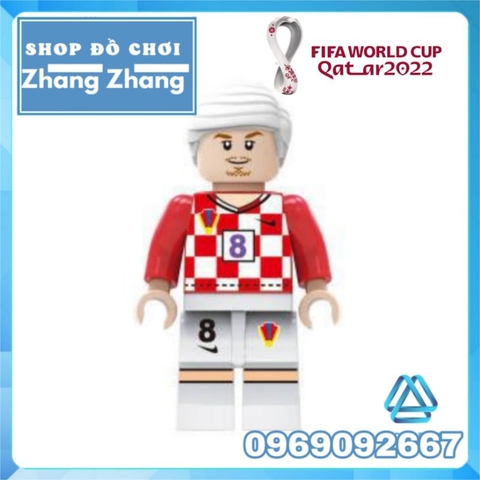 Đồ chơi xếp hình các ngôi sao bóng đá đội tuyển World Cup 2022 Football Soccer Minifigures M8046