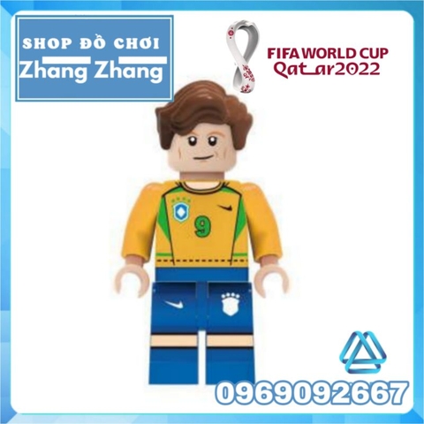 Đồ chơi xếp hình các ngôi sao bóng đá đội tuyển World Cup 2022 Football Soccer Minifigures M8046