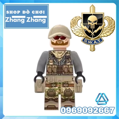 Đồ chơi xếp hình biệt đội Ghost Swat đặc nhiệm thủy quân lục chiến Minifigures M8021