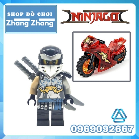 Đồ chơi xếp hình Ninjago Lloyd - Zay - Zane Master Wu - Kai Cole - Nya - Ginkle Minifigures No 005681