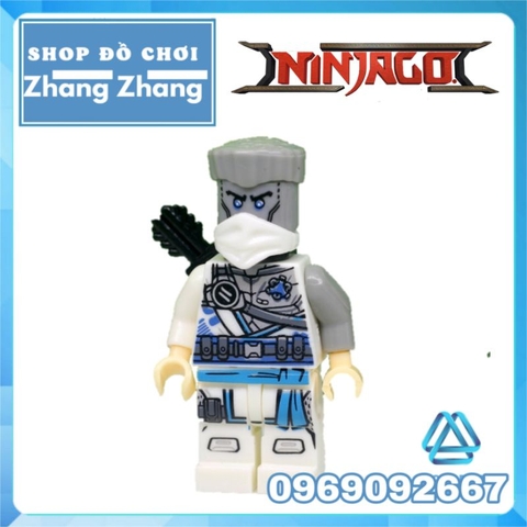Đồ chơi xếp hình Ninjago Kai Zane Cole Lloyd Jay đại chiến Thunder Keeper trong Ngôi làng rừng xanh Minifigures