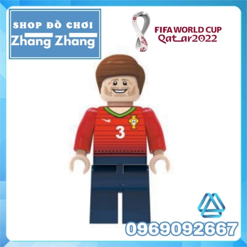 Đồ chơi xếp hình các ngôi sao bóng đá đội tuyển World Cup 2022 Football Soccer Minifigures M8046