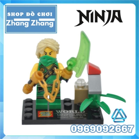 Đồ chơi Xếp hình Ninjago Thunder Swordsman Jay Kai Lloyd Cole Eyezor Zugu Chen Chop rai Minifigures SY272