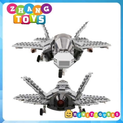 Đồ chơi xếp hình tiêm kích tàng hình F-35 Lightning Minifigures Xingbao XB06026