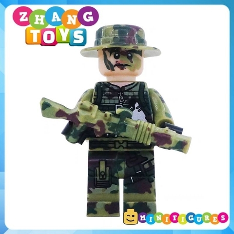 Đồ chơi Xếp hình lính đặc nhiệm biệt kích bộ đội giải phóng Minifigures Sembo SB11102