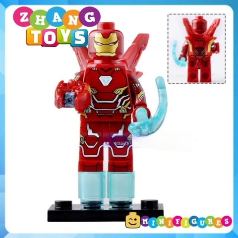 Đồ chơi Xếp hình người sắt Iron Man gồm Avengers MK50 MK85 MK1 MK41 MK5 - Captain Marvel - Outtrider Minifigures WM6055