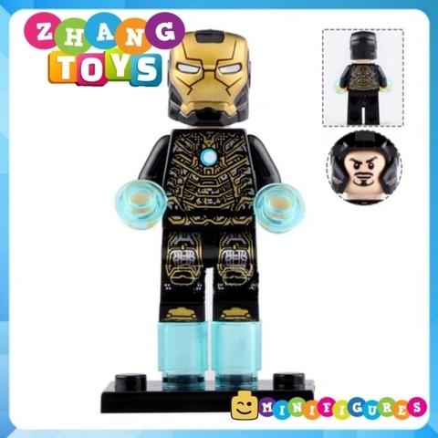 Đồ chơi Xếp hình người sắt Iron Man gồm Avengers MK50 MK85 MK1 MK41 MK5 - Captain Marvel - Outtrider Minifigures WM6055