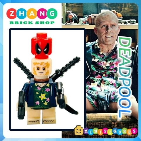 Đồ chơi xếp hình Deadpool baby legs trong siêu anh hùng marvel và dị nhân X-men Minifigures