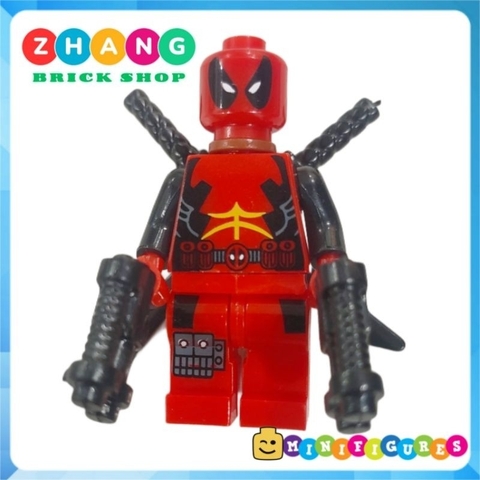 Đồ chơi xếp hình Deadpool siêu anh hùng Marvel trong dị nhân X-men Minifigures Jinrun