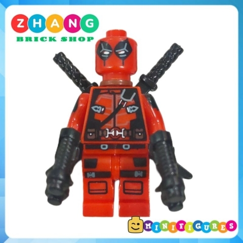 Đồ chơi xếp hình Deadpool siêu anh hùng Marvel và Dị nhân X-men Jinrun