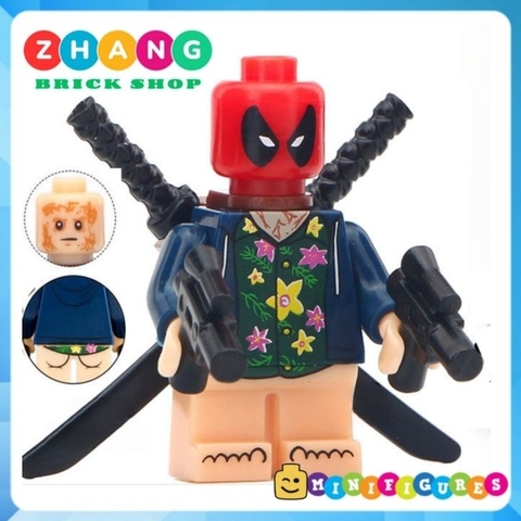 Đồ chơi xếp hình Deadpool baby legs trong siêu anh hùng marvel và dị nhân X-men Minifigures
