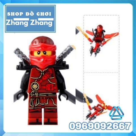 Đồ chơi xếp hình Ninjago Samurai X - Cole Nya - Vermin Jay - Zane Kai Lloyd Minifigures SY635