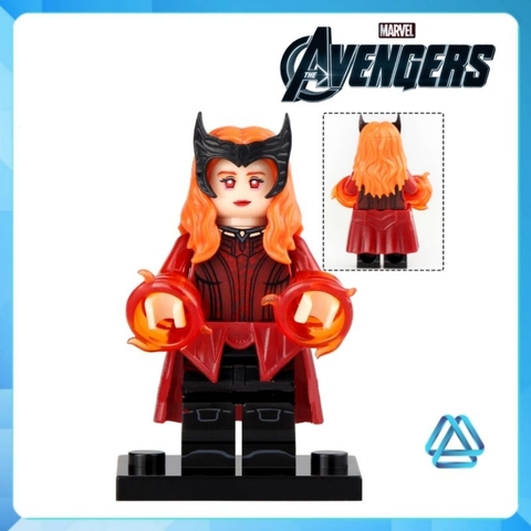 Đồ chơi xếp hình Ultron - Wanda Captain America - Thor Thần sấm Dortor Strage Iron Man Black Panther Minifigures TV6201