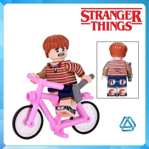 Đồ chơi xếp hình Stranger Things cậu bé mất tích Demogorgon Mike Wheeler Eleven Minifigures Kopf KF6167