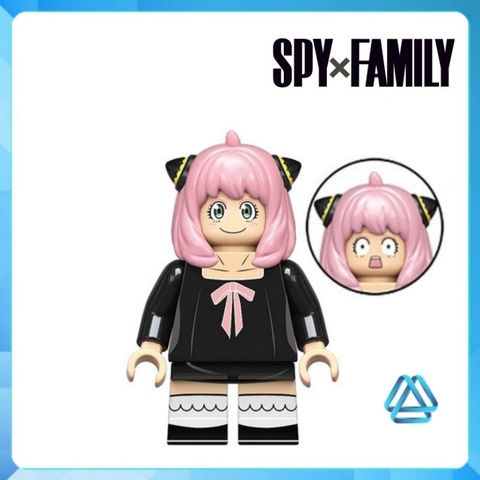 Đồ chơi xếp hình lắp ráp SPY X FAMILY Gia đình điệp viên Loid Forger Anya Forger Yor Forger Minifigures RZL0003