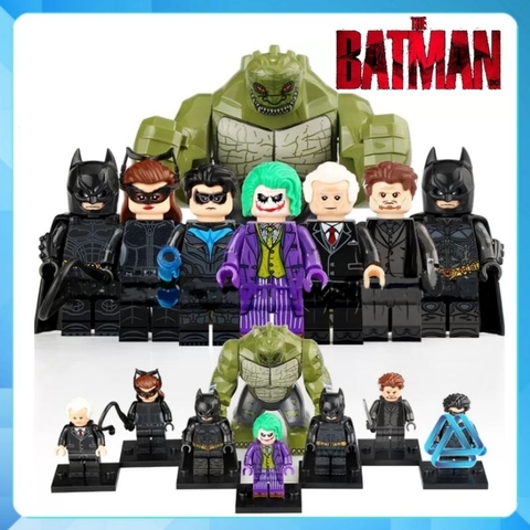 Đồ chơi xếp hình Người dơi Batman Joker Catwoman Nightwing Killer Croc Ra’s Al Ghul Minifigures Xinh X0341