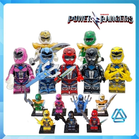 Đồ chơi xếp hình 5 anh em siêu nhân Gao Power Rangers Minifigures Kopf KF6144